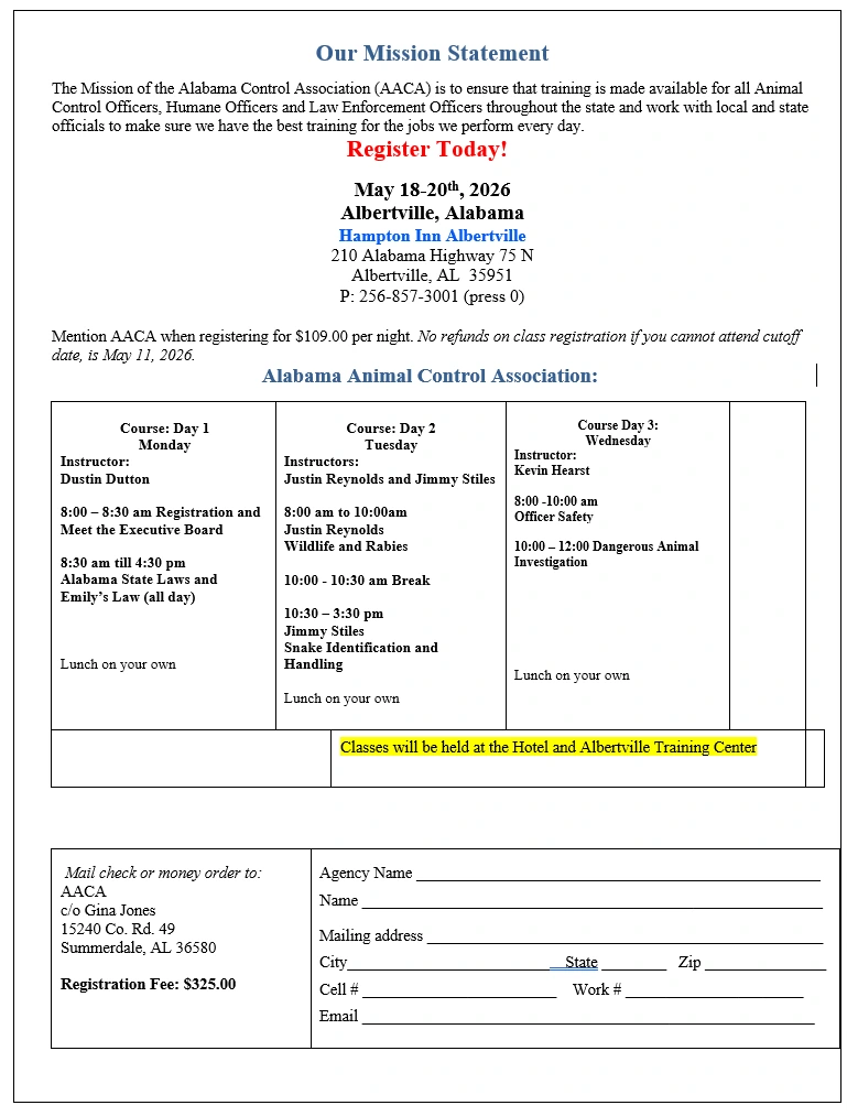 AACA 2026 Annual Conference